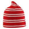 Team reversible beanie Red / White / Red
