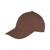 Core Memphis 6-panel brushed cotton low profile cap Chocolate Brown