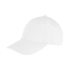 Core Memphis 6-panel brushed cotton low profile cap White