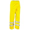 Safety hi-viz trousers Fluorescent Yellow