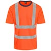 High visibility t-shirt RX720HONY2XL HV Orange/ Navy