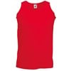 Valueweight athletic vest Red