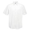 Poplin short sleeve shirt White