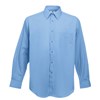Poplin long sleeve shirt Mid Blue