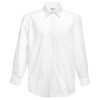 Poplin long sleeve shirt White