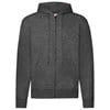 Classic 80/20 hooded sweatshirt jacket SS222DHGY2XL Dark Heather Grey