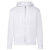 Classic 80/20 hooded sweatshirt jacket White
