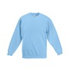Premium 70/30 kids set-in sweatshirt Sky Blue