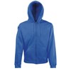 Premium 70/30 hooded sweatshirt jacket Royal Blue