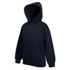 Premium 70/30 kids hooded sweatshirt Deep Navy