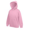 Premium 70/30 kids hooded sweatshirt Light Pink