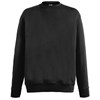 Lightweight set-in sweatshirt Black