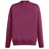 Lightweight set-in sweatshirt Burgundy