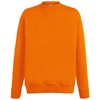 Lightweight set-in sweatshirt Orange