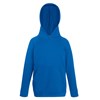 Kids lightweight hooded sweatshirt Royal Blue