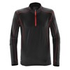 Pulse fleece pullover ST177BKRD2XL Black/   Red