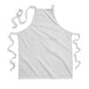 Fairtrade cotton adult craft apron  Light Grey