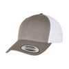 Flexfit by Yupoong YP classics recycled retro trucker cap 2-tone (6606RT) YP164 Grey/White
