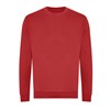 Organic sweatshirt -Fire Red