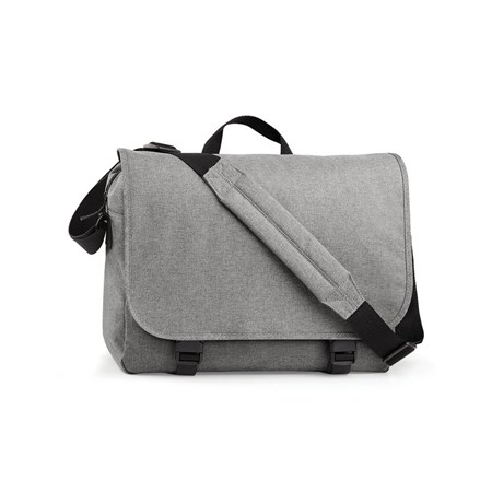 Bagbase Laptop Compatible Two Tone Digital Messenger Bag