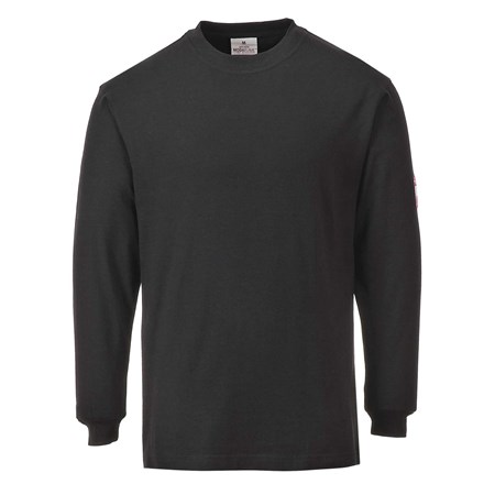 Portwest ModaFlame Resistant Anti-Static Long Sleeve T-Shirt