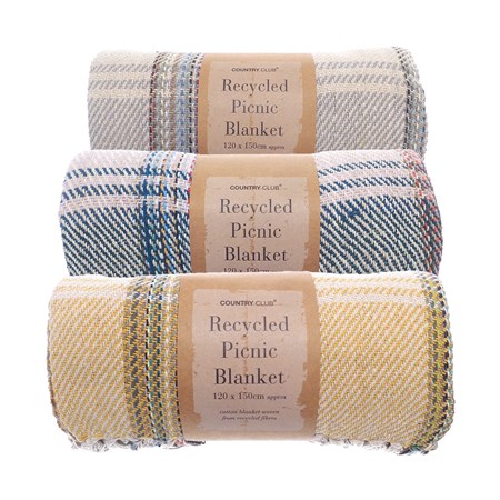 Home and Living Recycled picnic blanket