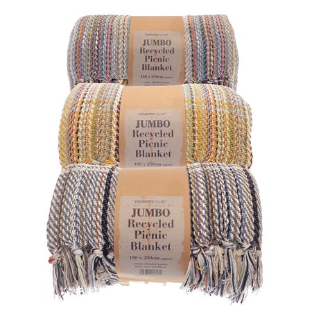 Home and Living Jumbo recycled picnic blanket