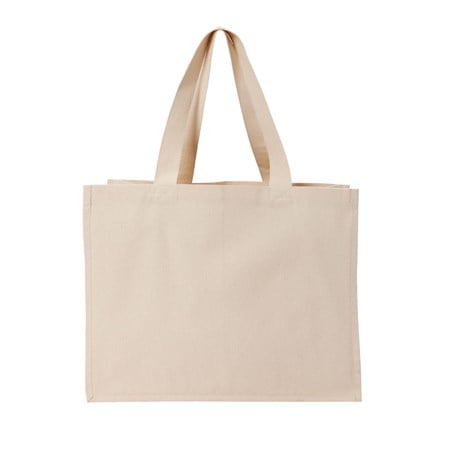 Nutshell Recycled premium canvas stand-up shopper