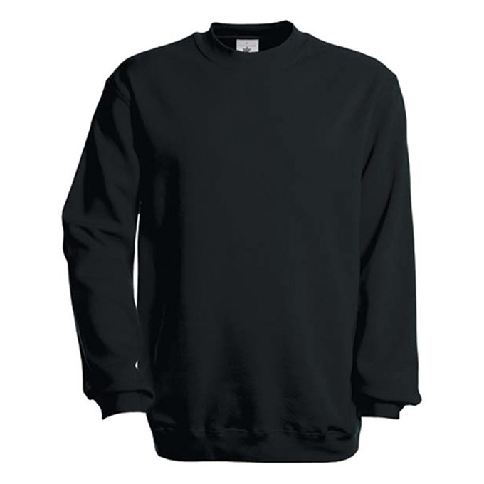 B&C Set-in sweatshirt Black*