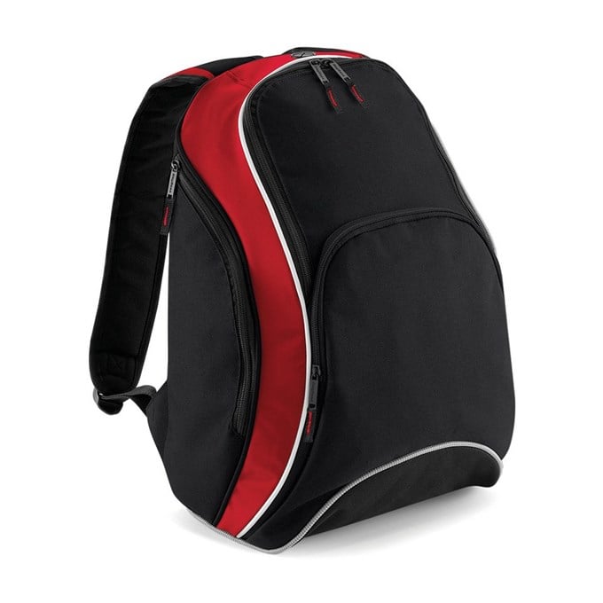 Teamwear backpack Black/ Classic Red/ White