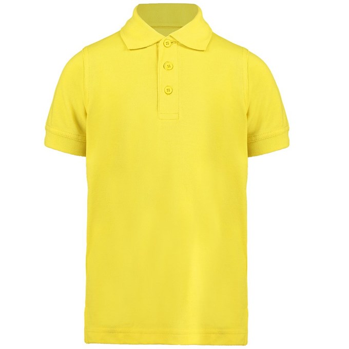 Klassic polo kids with Superwash® 60°C Canary