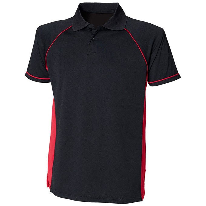 Finden and Hales Adult's Panel Performance Polo Shirt LV310