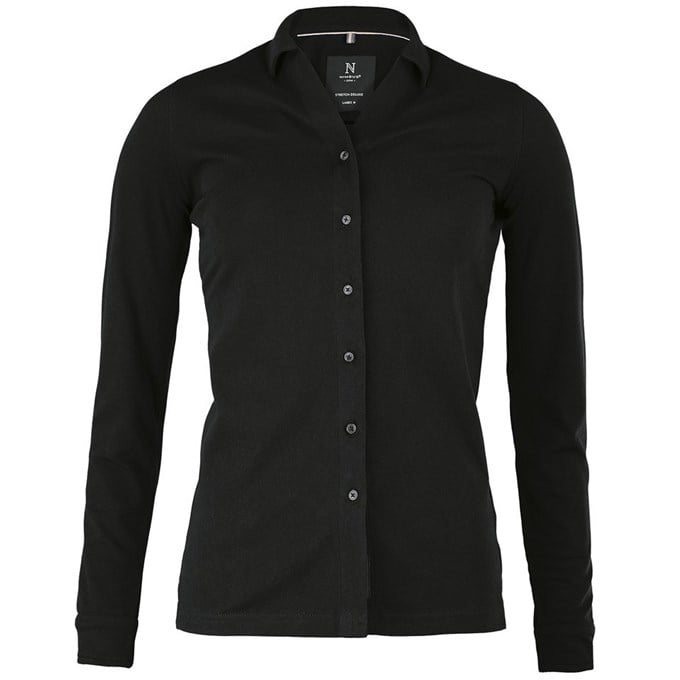 Women's Kingston casual shirt N103F Black
