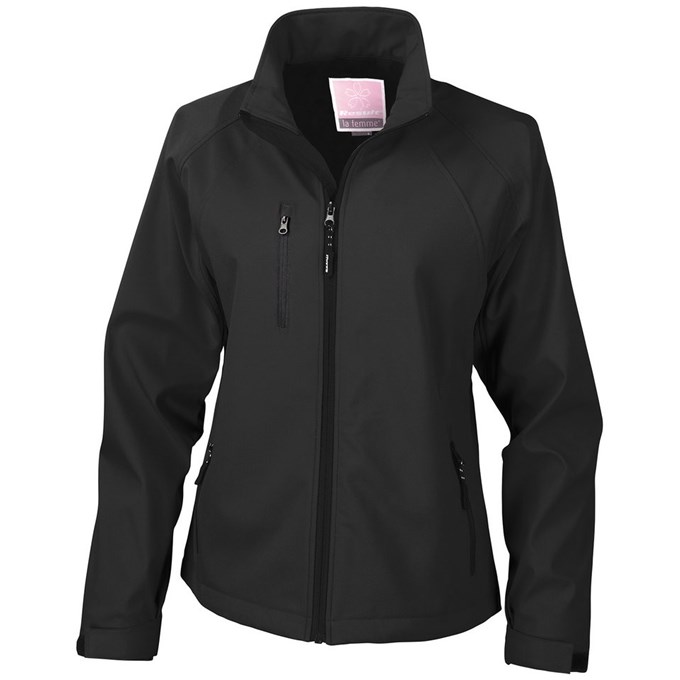 Women's baselayer softshell jacket Black