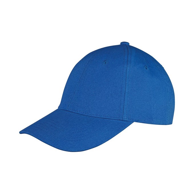 Core Memphis 6-panel brushed cotton low profile cap Azure Blue