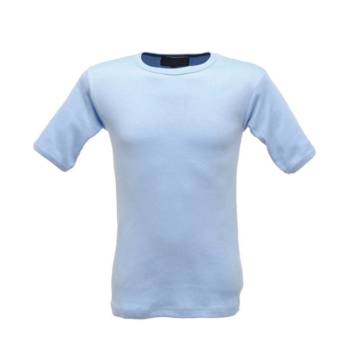 Thermal short sleeve vest Blue