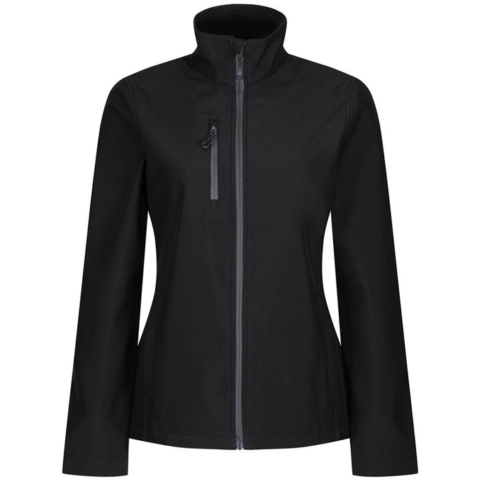 Women's Honestly made recycled softshell jacket RG358 Black
