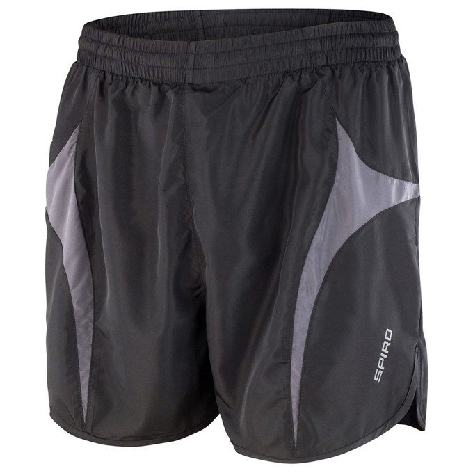 Spiro micro-lite running shorts Black/ Grey