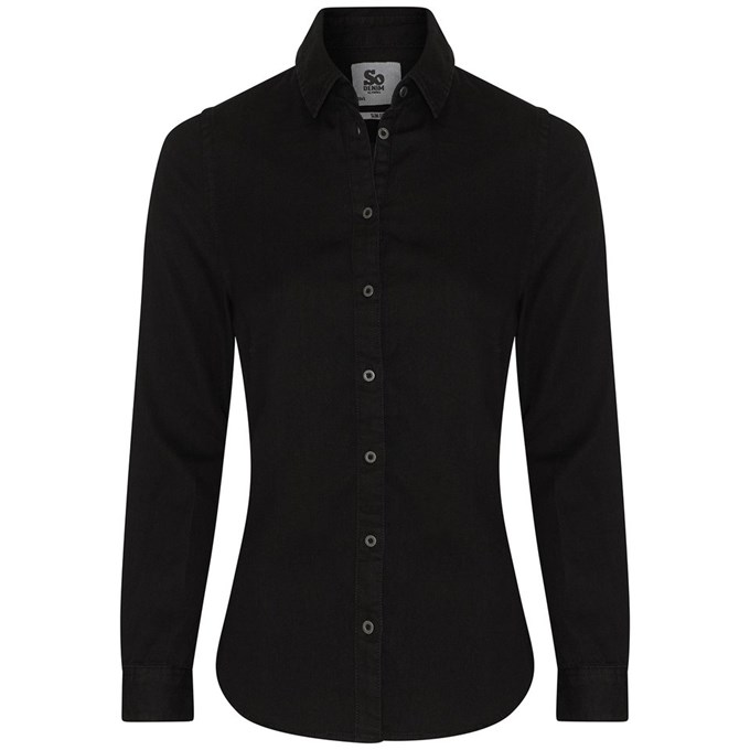 Women's Lucy denim shirt SD045BLACL Black