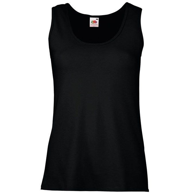 Lady-fit valueweight vest Black