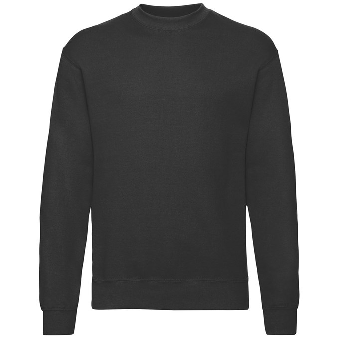 Classic 80/20 set-in sweatshirt Black*