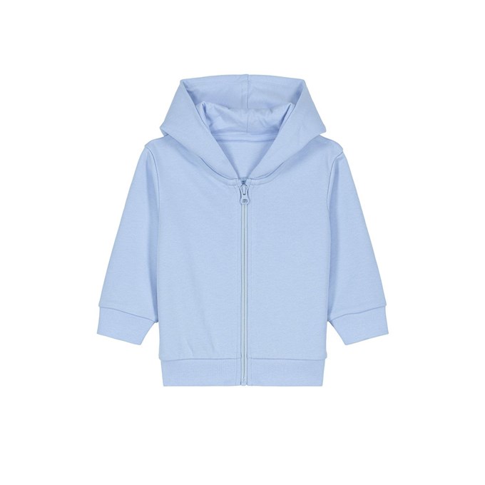 Baby Connector hoodie zip-through sweatshirt (STSB105)  Blue Soul