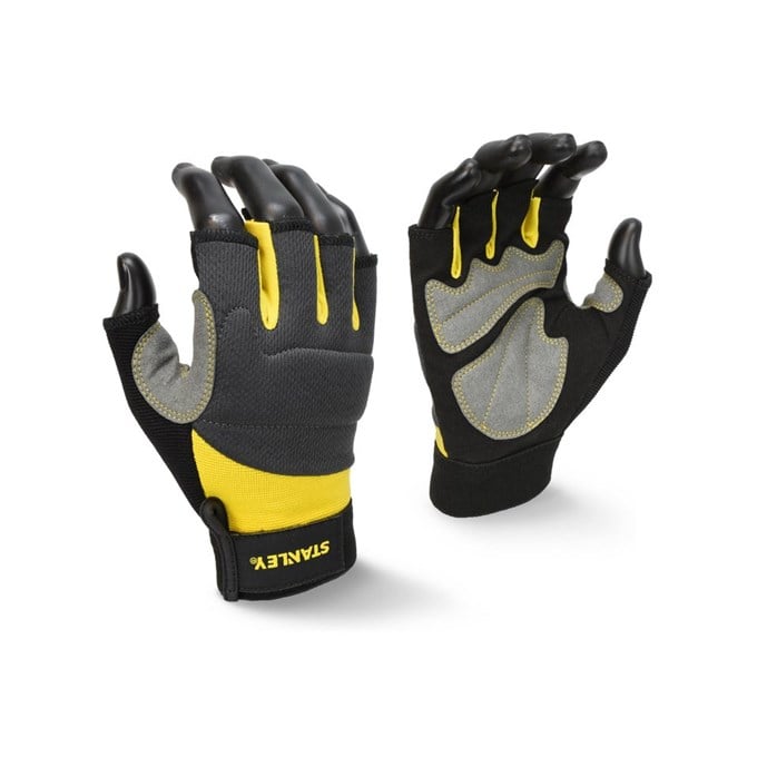 Stanley workwear fingerless performance gloves SY104